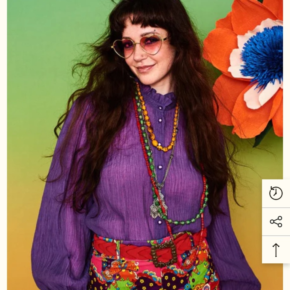 The Hippie Shake poet blouse